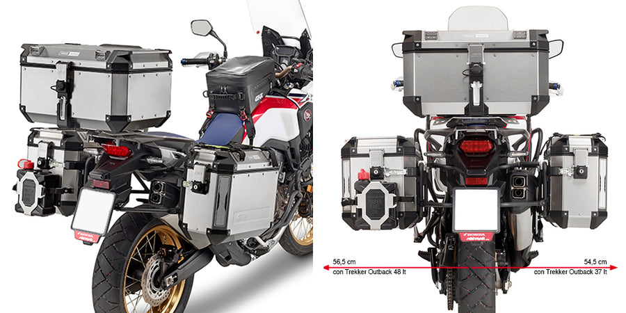 HONDA CRF 1000 L AFRICA TW [2016-2017] - Portapacchi per moto