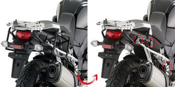 SUZUKI DL 1000 V STROM [2017-2018] - Portavaligie laterale a sgancio rapido