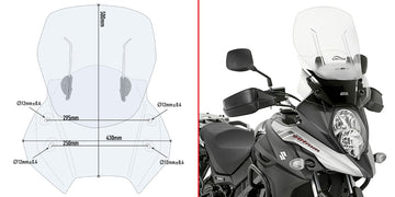 SUZUKI DL 650 V STROM [2017-2023] - Parabrezza