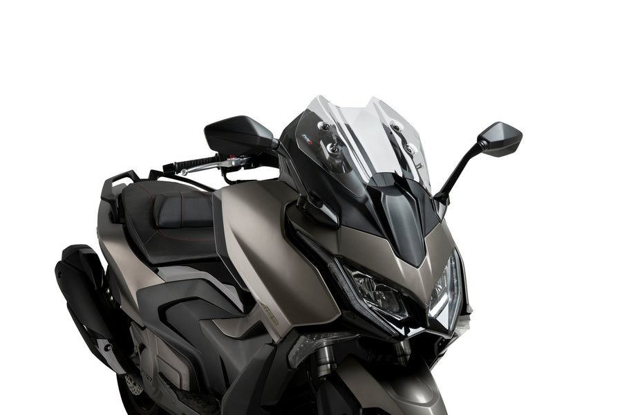 KYMCO AK 550 PREMIUM [2025] – Windschutzscheibe V-Tech Line Sport – Mattschwarz