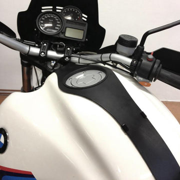 BMW R 120 G/S R [2004-2012] - Sangle de réservoir en cuir noir 2004-2007