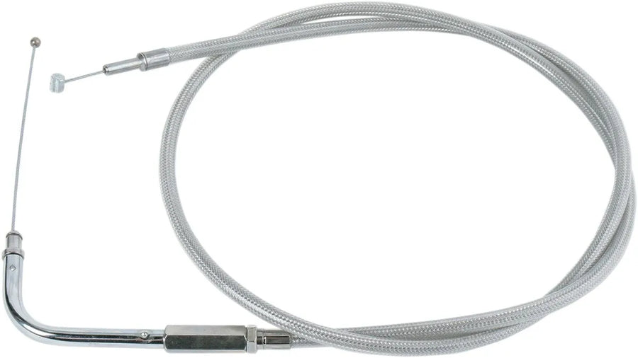 harley davidson flhtc [DRAG SPECIALTIES] - Stainless steel covered throttle cable