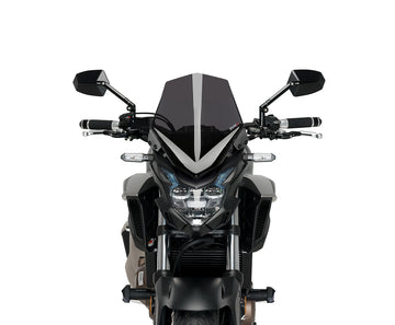 HONDA CB 500 F [2024] - Parabrezza Touring di nuova generazione | Molto tonico | PUIG 3657F