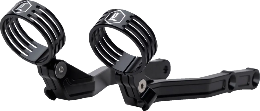 Harley-Davidson FLHXSE 1977 Street Glide CVO 121 [2024-2025] - REVO ARC Billet Remote Reservoir Outer Mounts - Image 1