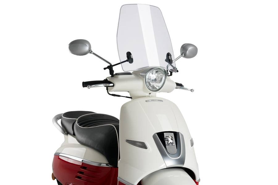 PEUGEOT DJANGO [2025] – Rollerscheibe Urban – Transparent