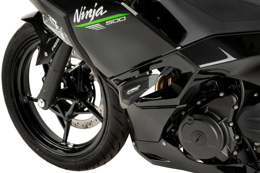 KAWASAKI NINJA 500 SE [2025] – Crash Pads PRO 2.0 – Black