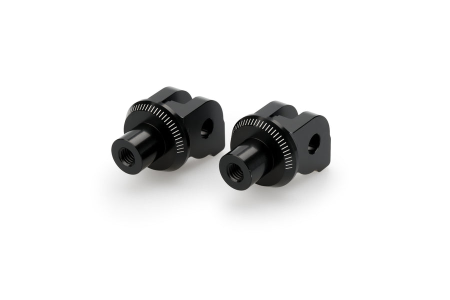 DUCATI DESERT X RALLY [2025] – Adapter footrest rubber pad “Rider” – Black