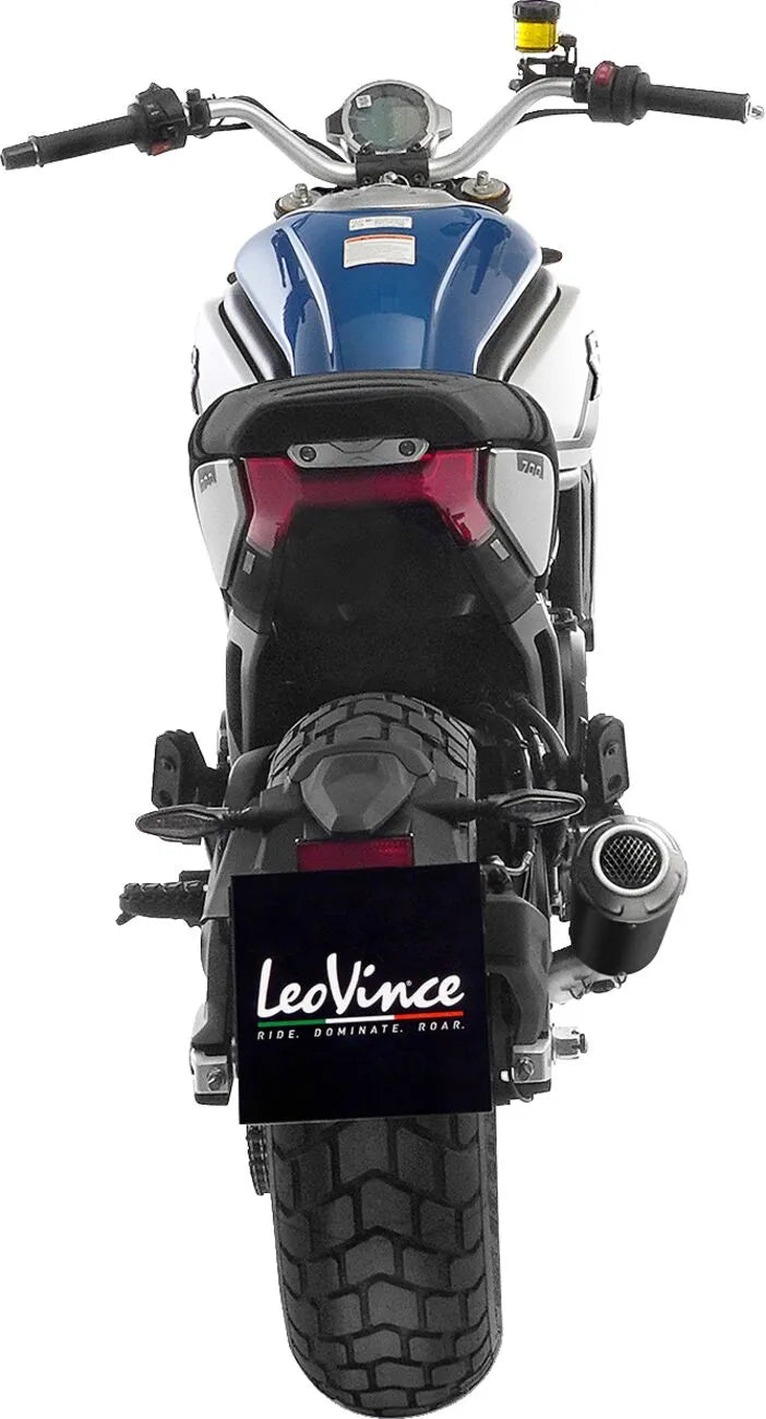 cf moto 700 cl x heritage [LEOVINCE] – LV-10 slip-on silencer