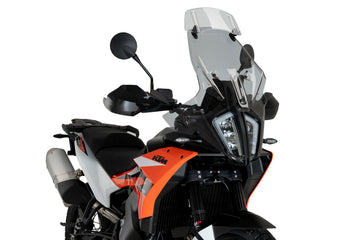KTM 890 ADVENTURE R [2025] – parabrezza touring con spoiler – trasparente