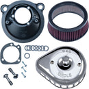 Harley-Davidson Xl 883 R Roadster [2009-2010, 2013] - Mini Teardrop Stealth Luftfilter-Kit – Oberfläche: Silber – Bild 1
