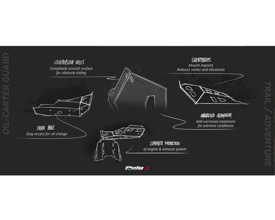 BMW F 900 GS ADVENTURE [2024] – Protection moteur – Noir