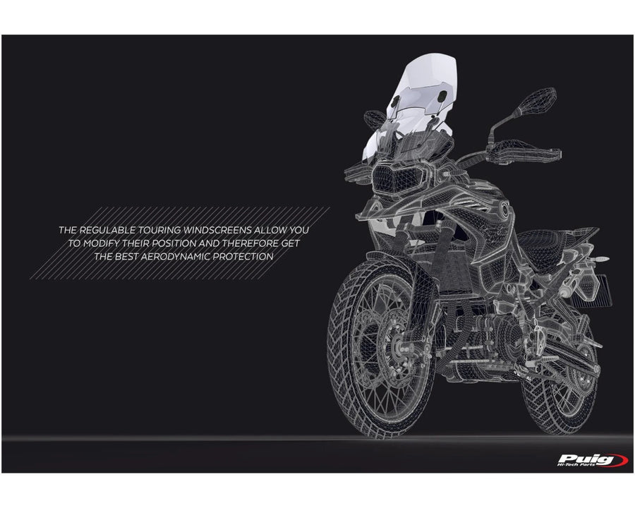 BMW F 800 GS [2025] – Pare-brise réglable – fortement teinté