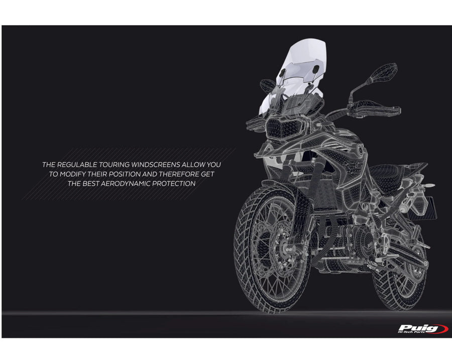 BMW F 750 GS [2024] – Adjustable screen – Transparent