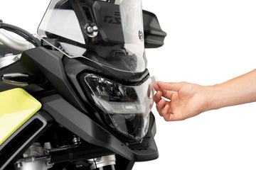 BMW F 900 GS [2025] – Protezione fari aderenti – Trasparente - 0