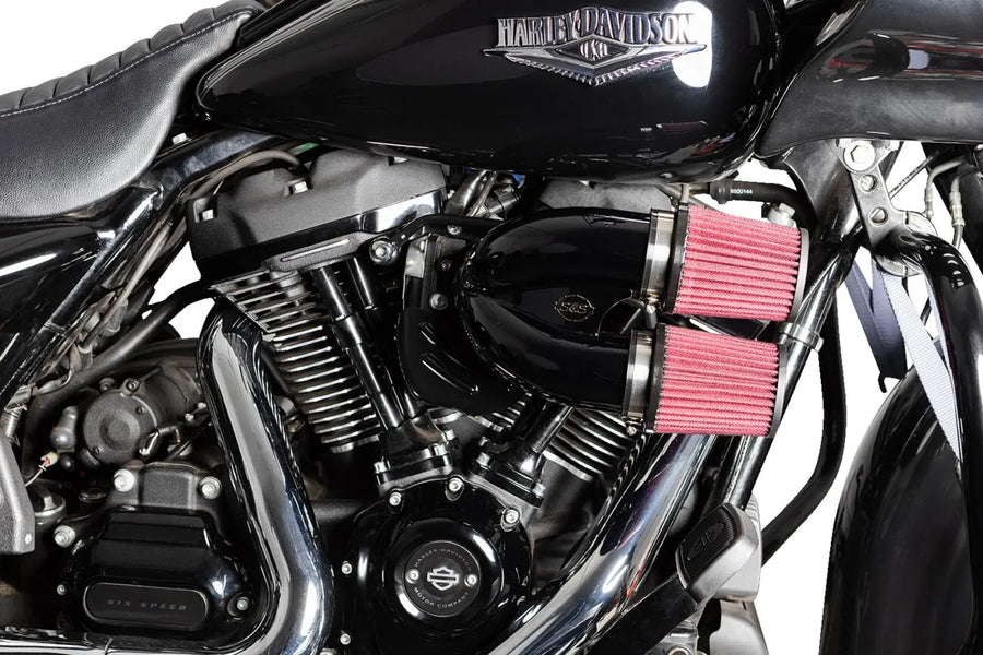 Harley-Davidson FXBB 1923 Softail Street Bob 117 [2025] - Tuned Induction Luftfilterkit – Oberfläche: Schwarz – Bild 2