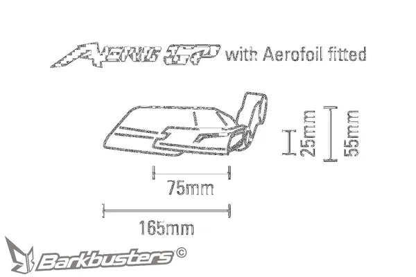 Royal Enfield Interceptor 650 [BARKBUSTERS] – AERO-GP Hebelprotektor