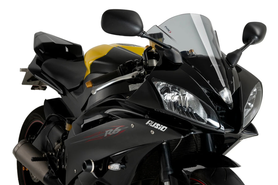YAMAHA YZF-R6 [2007] – Racing Screen – Black