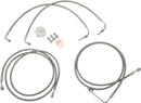 harley davidson fltr [LA CHOPPERS] – Edelstahl-Bremsleitungs-Kit-2