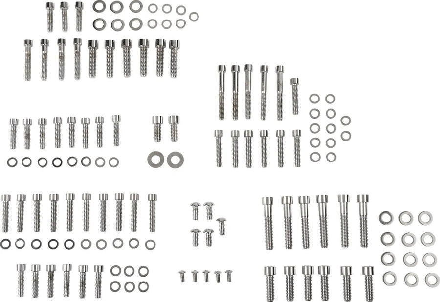 harley-davidson street bob [DRAG SPECIALTIES] – Komplettes Motor-Schraubenset