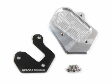 BMW F 900 R [2025-2026] - side stand plate silver/black