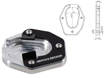 Triumph Tiger 900 [2020-2023] - Plaque de support latéral - 0