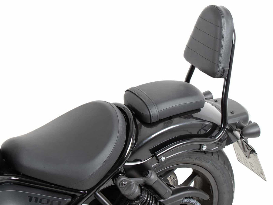Honda CMX 1100 Rebel [2021-2024] - Sissybar senza ponte per bagagli Black Gloss Pipe Version