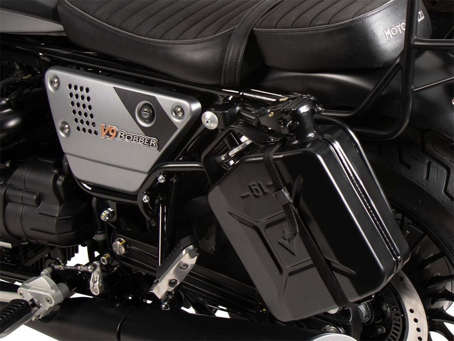 Moto Guzzi V 9 Bobber [2021-2025] - Kanister Cutout inkl. Halter