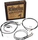 Harley Davidson FXLRS [BURLY BRAND] - Jeu de câbles pour barre de prison-2