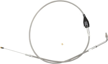 Harley-davidson Road Glide ST [LA CHOPPERS] - Stainless Steel Covered Throttle Cable Idle Cable for Handlebars