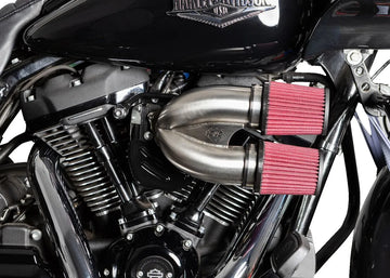 Harley-Davidson FXLRST 1923 Softail Low Rider ST 117 H.O. [2025] - Tuned Induction Luftfilterkit – Oberfläche: Silber – Bild 2