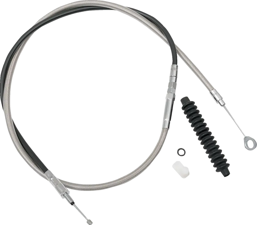 harley davidson flhrxs [DRAG SPECIALTIES] - Highly efficient clutch cable made of braided stainless steel