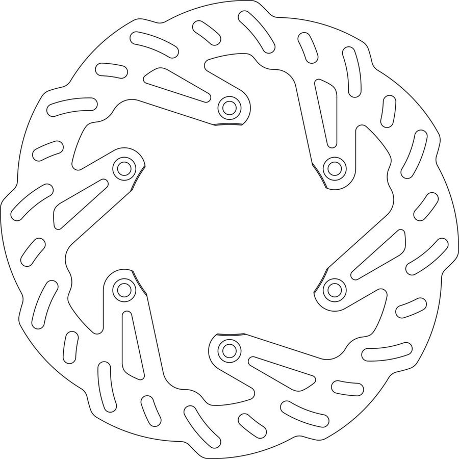 KAWASAKI KX 125 [1989-2002] - Rear brake disc