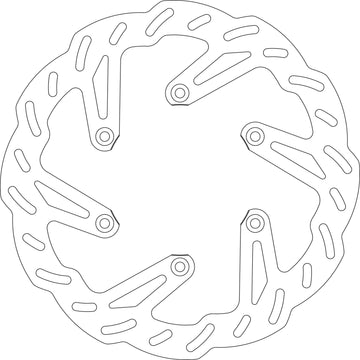 GAS GAS EC 250 [1997-2016] - Disque de frein avant