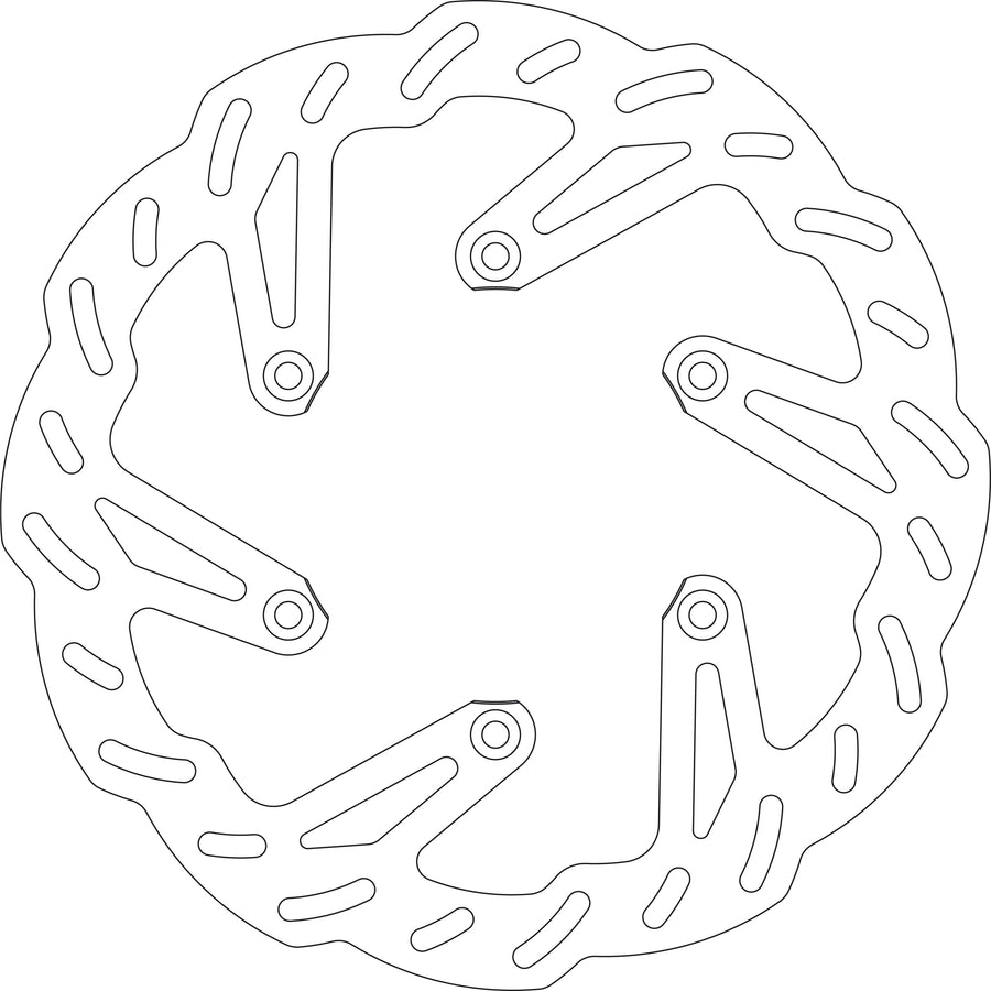 GAS GAS EC 515 [2008-2009] - Bremsscheibe Front
