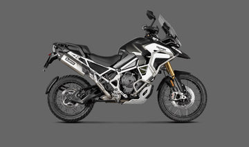 TRIUMPH TIGER 1200 RALLY EXPLORER [2022-2024] - Sistema di scarico Slip-On (Titanio)