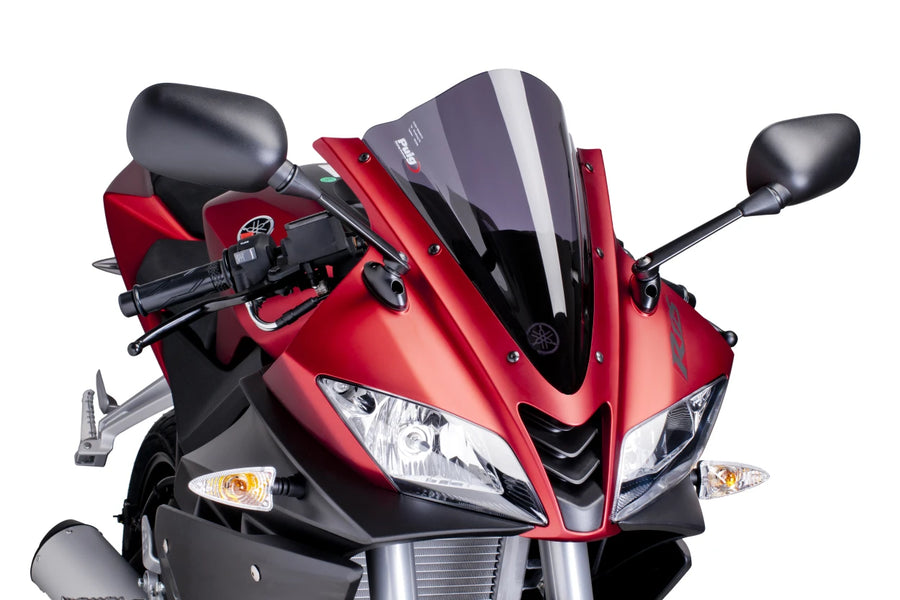 YAMAHA YZF-R 125 [2018] – racing screen – black