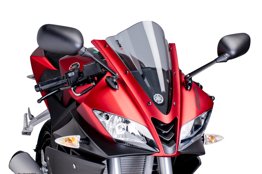 YAMAHA YZF-R 125 [2018] – racing screen – black