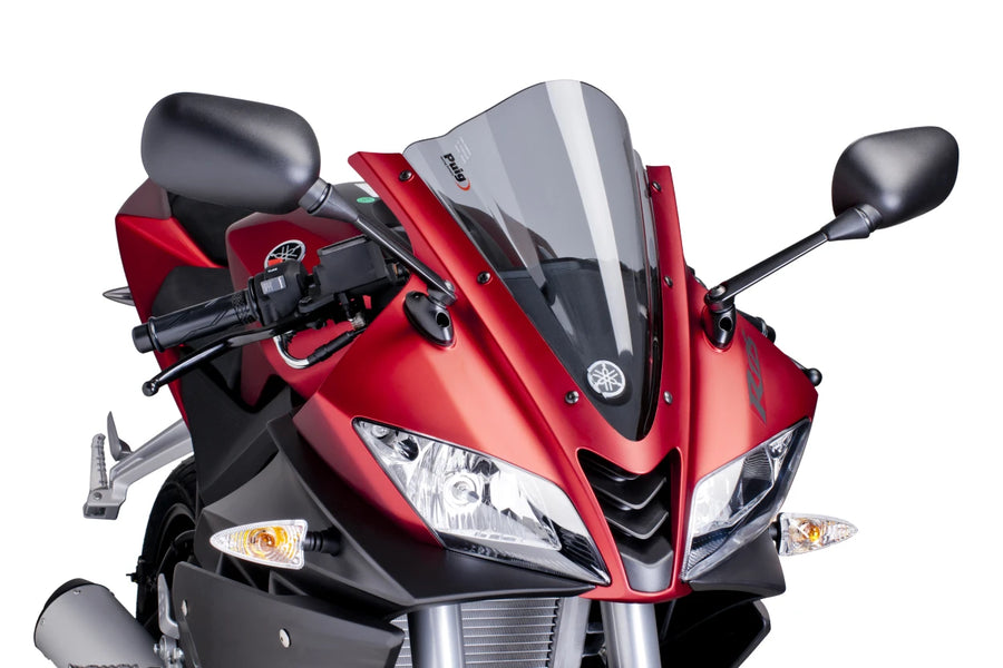 YAMAHA YZF-R 125 [2018] – racing screen – black