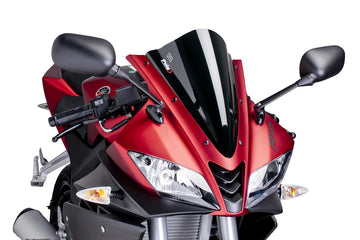 YAMAHA YZF-R 125 [2018] – racing screen – black