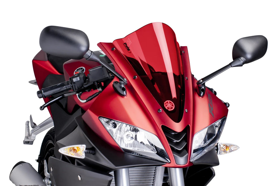 YAMAHA YZF-R 125 [2018] – racing screen – black