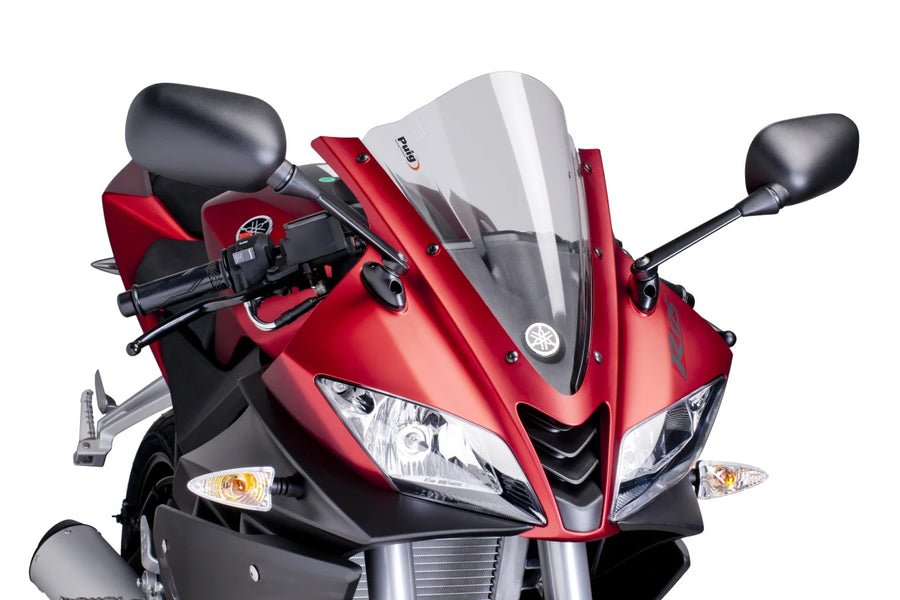 YAMAHA YZF-R 125 [2018] – racing screen – black
