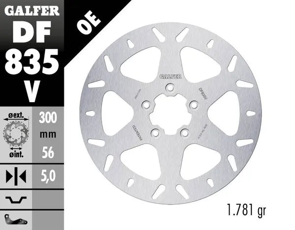 Harley-Davidson Xg 750 Street [2015] - Brake disc fixed round – picture 4