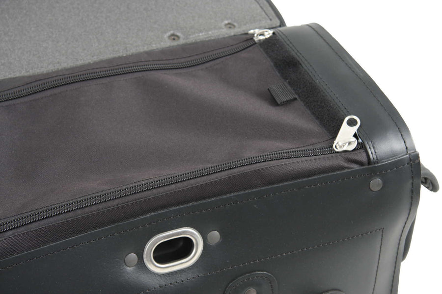 Motorradtasche [Hepco & Becker] - Leder-Handbag Buffalo Custom – Gepäckbrücke