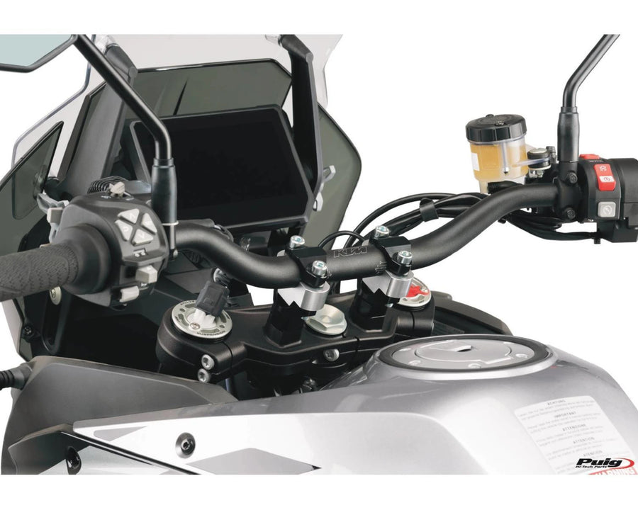BMW S 1000 XR [2025] – Rehausses de guidon – Noir