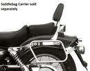 Honda CA 125 Rebel [1995-2001] - Sissybar ohne Gepäckträger chrom