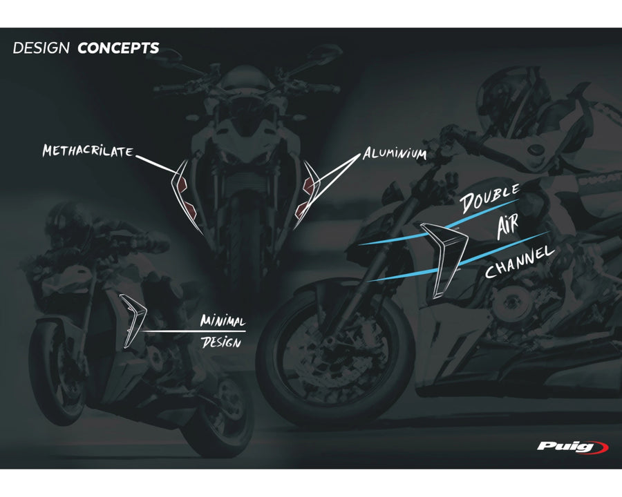 DUCATI STREETFIGHTER V2 [2024] – Lato parabrezza carenatura nuda