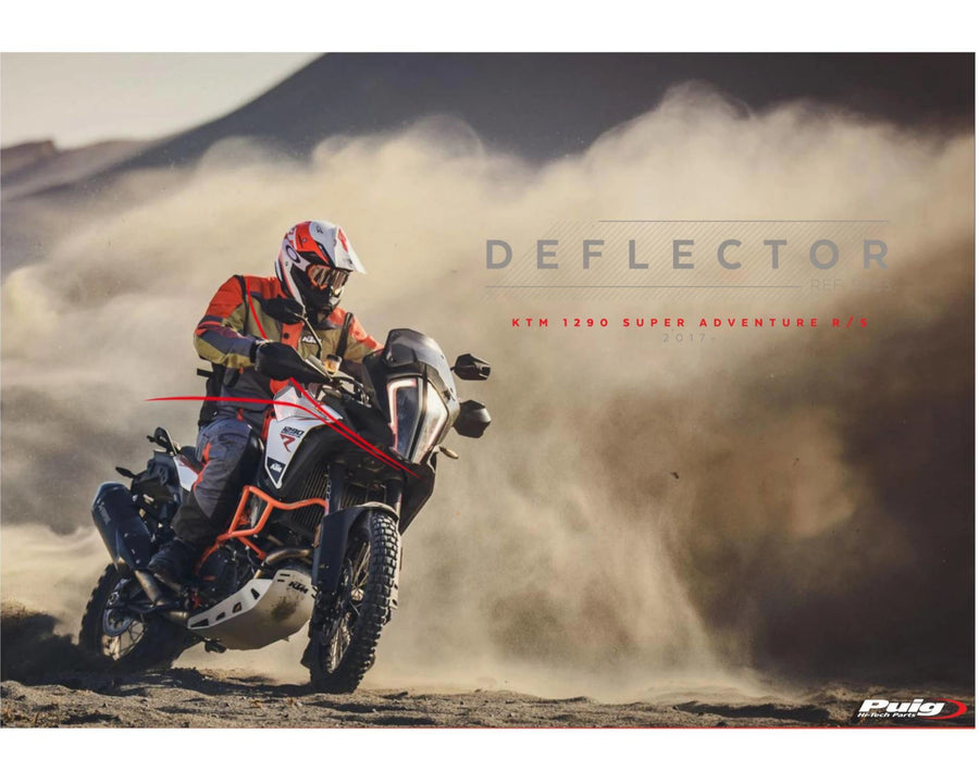 KTM 1290 SUPER ADVENTURE T [2023] – Deflettore superiore – Trasparente