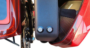 harley davidson fxdrs 114 [PAUL YAFFE BAGGER NATION] – Bag Bolts Rücklicht-Kit mit Lightning Bolts - 0