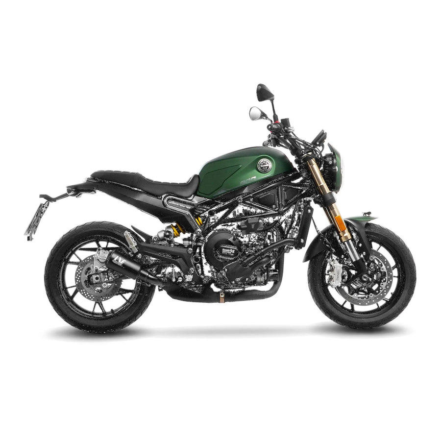 benelli leoncino 800 trail [LEOVINCE] – Silencieux arrière LV-10 noir
