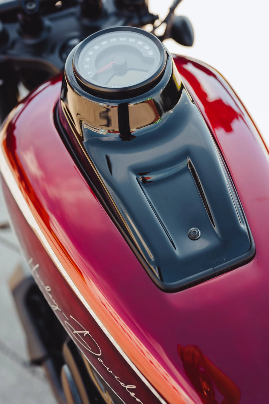 harley davidson nightster [CULT WERK] – Cache tableau de bord pour Harley
